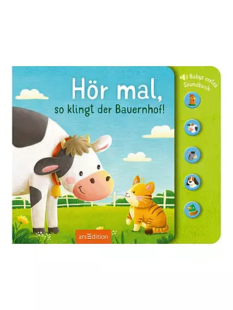 ARS EDITION VERLAG | Babysoundbuch - Ascolta, ecco i suoni della fattoria! | 